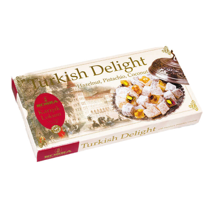 KOSKA Turkish Delight w/ Mixed Nuts 500g
