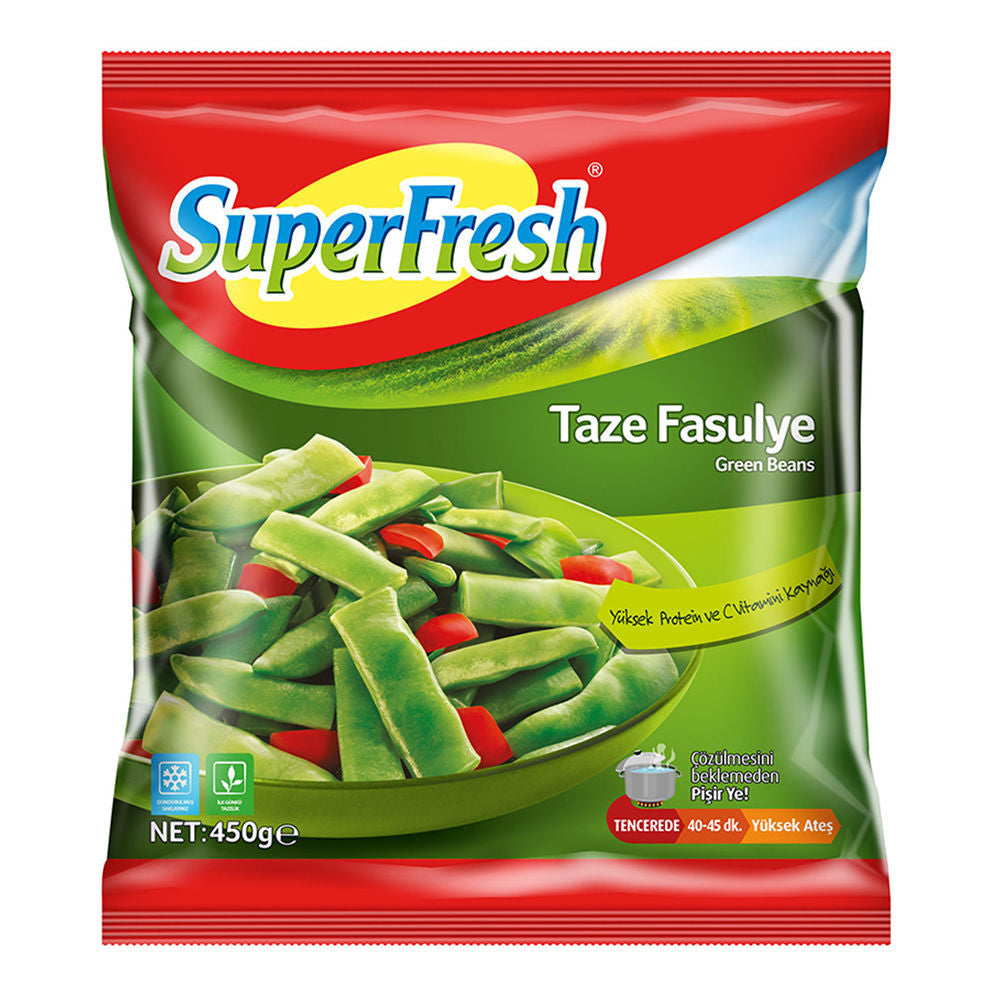 SUPERFRESH Yeşil Fasulye 450g