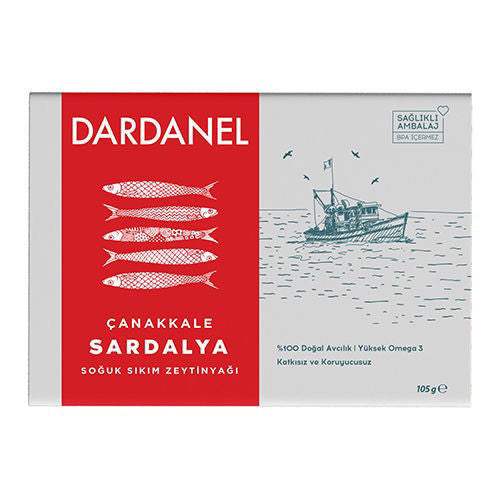 DARDANEL Yağda Sardalya (Sardalya) 100gr