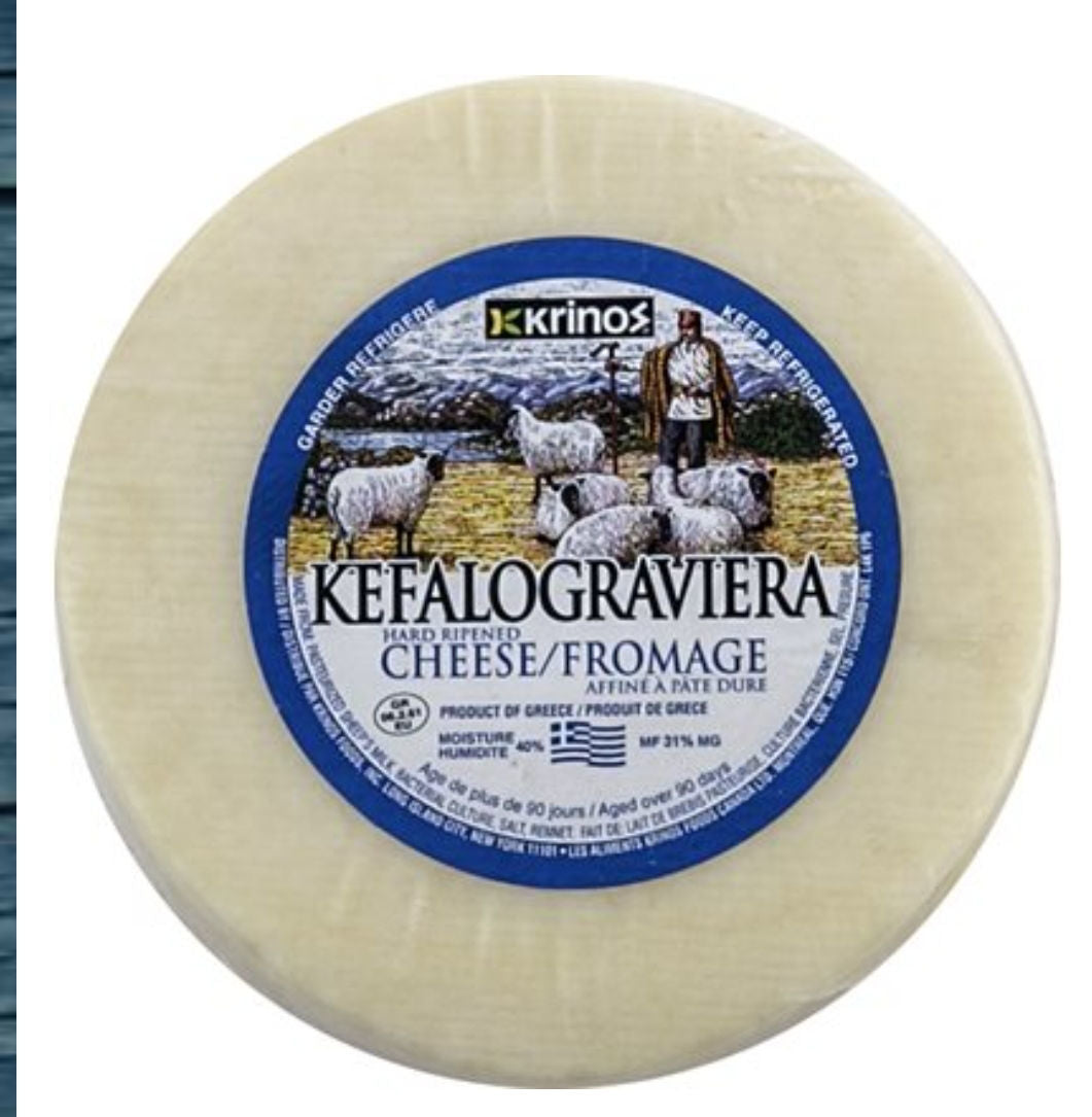 Kefalograviera kashkaval 1.2lb cheese