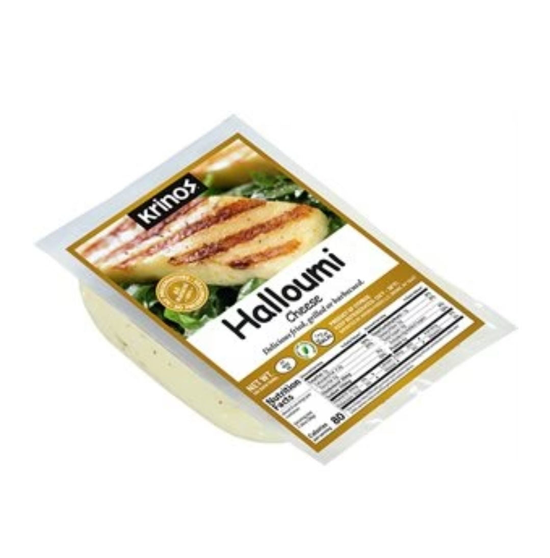 KRINOS Halloumi Cheese Gold Sheep's Milk 225g vac pack