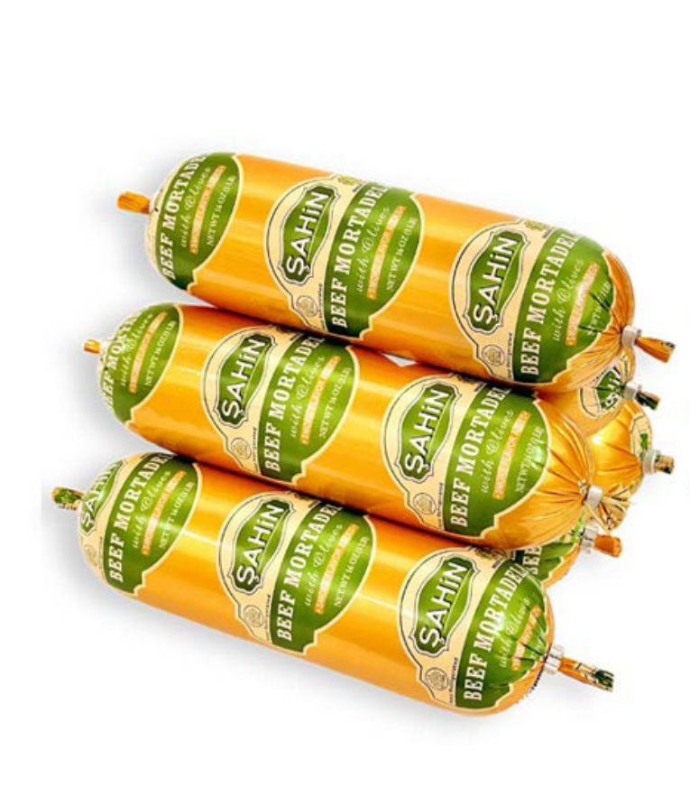 Sahin Beef Mortedella With Olives 1 lb