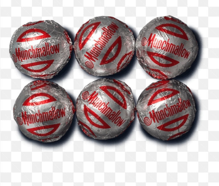 Jaffa Munchmallow White Chocolate - Strawberry, 128g