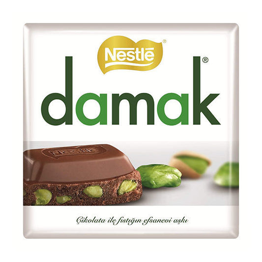 DAMAK Milk Chocolate w/ Pistachios 65g
