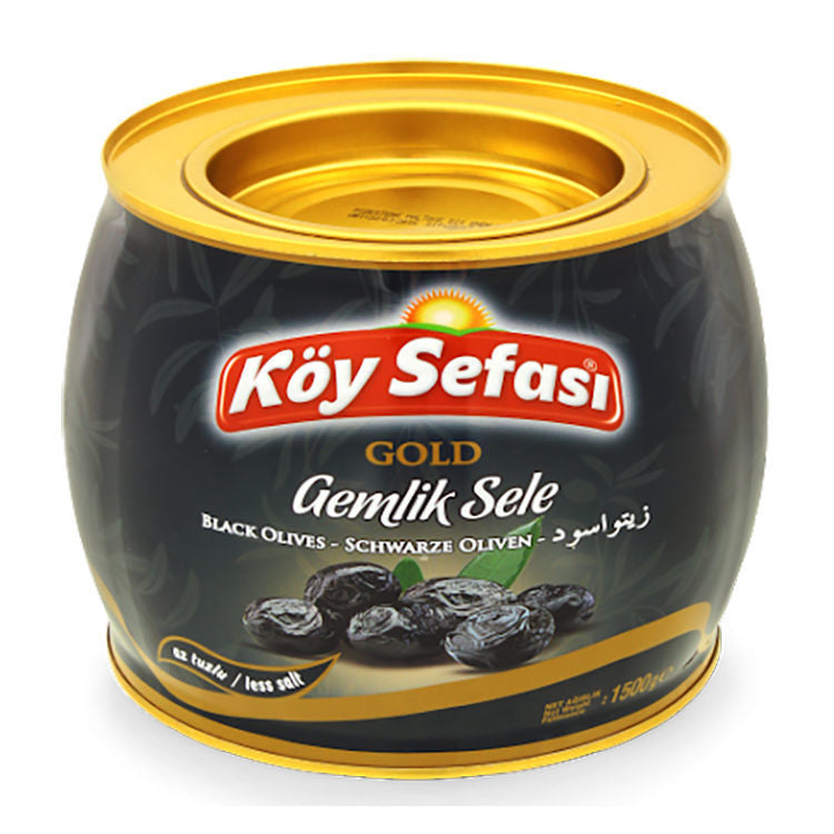 IKRAM KOY SEFASI Gold Natural Sele Olives in Oil 1500g