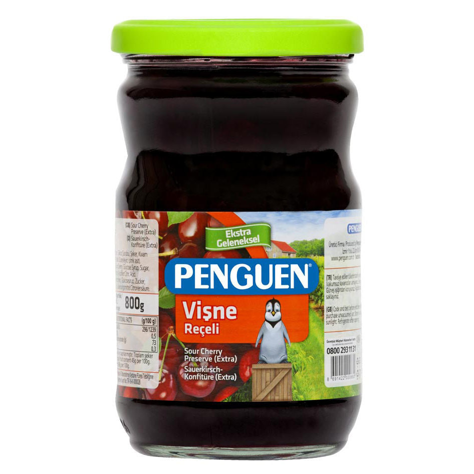 PENGUEN Ekşi Kiraz Reçeli 800g