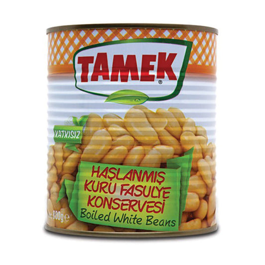 TAMEK Boiled White Beans 800g
