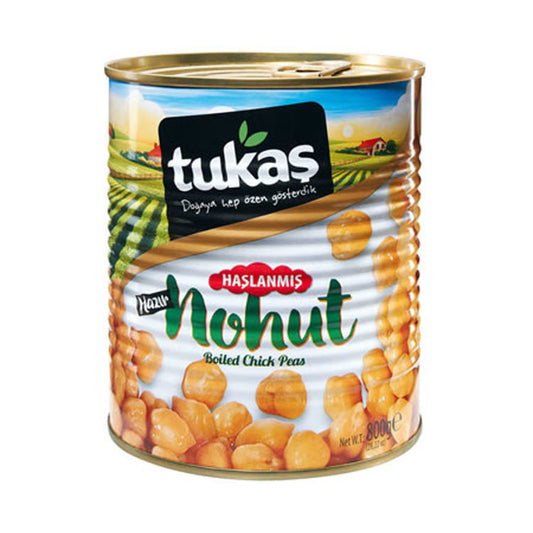 TUKAS Boiled Chickpeas 800g