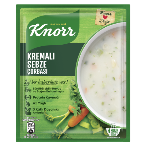 KNORR Creamy Veggie Soup 65g