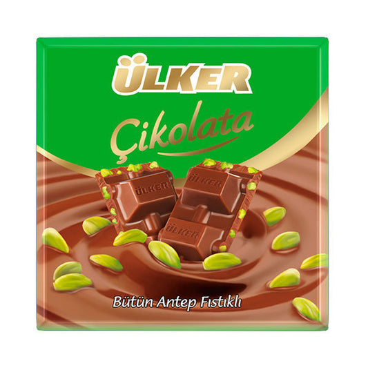ULKER Milk Chocolate w/ Pistachios 70g