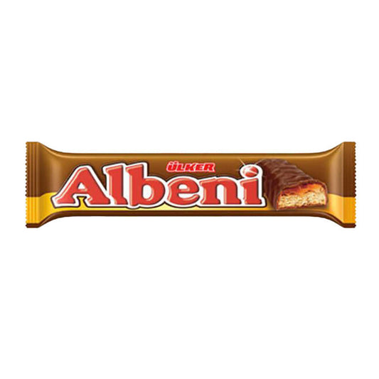 ULKER Albeni Chocolate Covered Biscuits w/ Caramel 40g