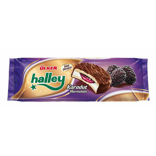 HALLEY Marshmallow Sandwich Biscuits w/ Mulberries 300g