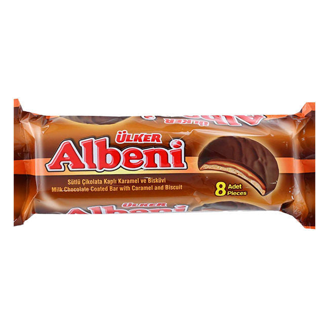 ALBENI Chocolate Covered Caramel Biscuits 350g