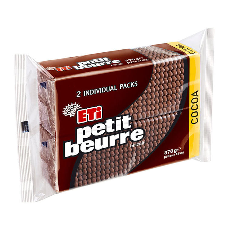 ETI Tea Biscuits Cocoa 370g