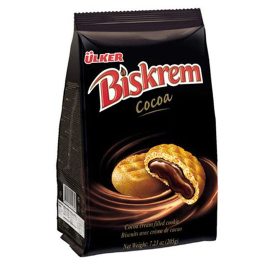 BISKREM Chocolate Filled Biscuits 205g