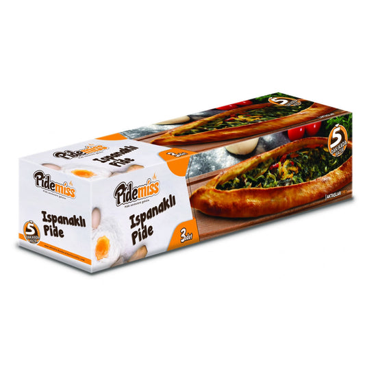 PIDEMISS Turkish Flatbread w/ Spinach 3 x 125g