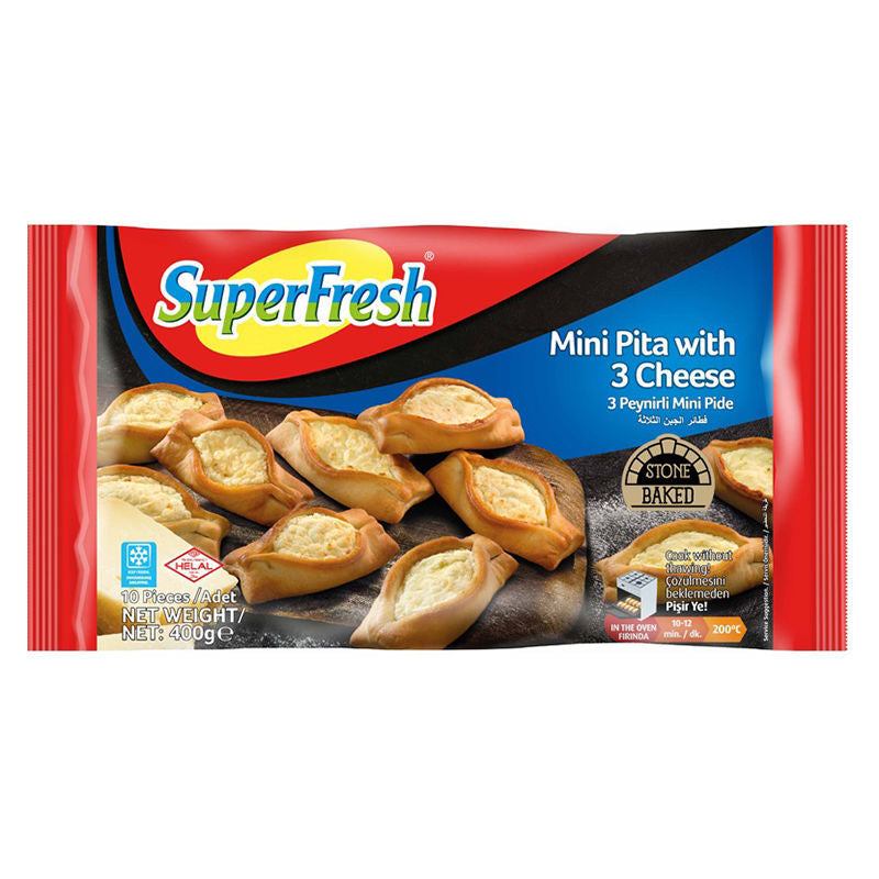 SUPERFRESH Mini Flatbread w/ Cheese 400g