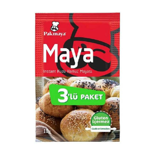 PAKMAYA Yeast 3 x 10g