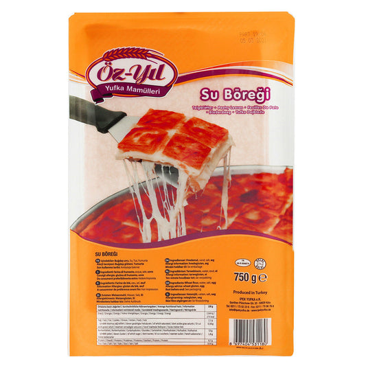 OZYIL Pastry Leaves for Su Borek 750g