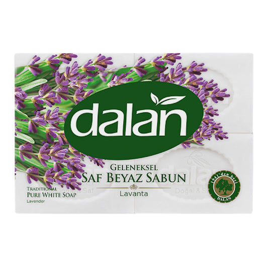 DALAN Pure White Soap w/ Lavender 4 x 150g