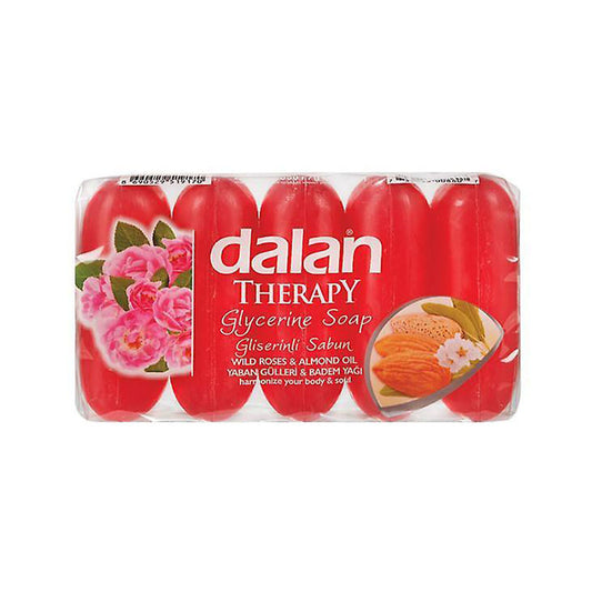 DALAN Wild Roses And Almond Oil Hand Soap 5 x 70g