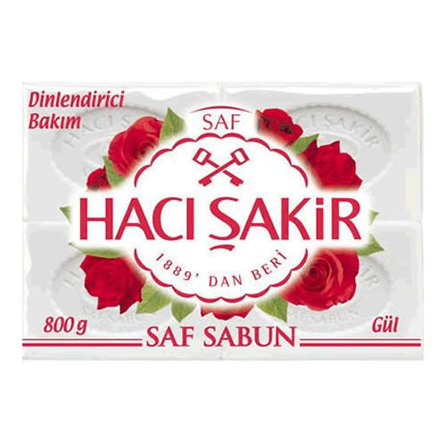 HACI SAKIR Hamam Soap w/ Rose 4 x 150g