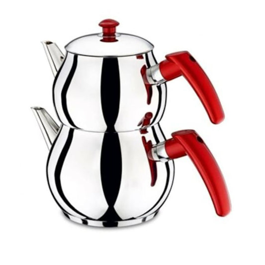 EMS Stainless Steel Tea Pot Set 2lt