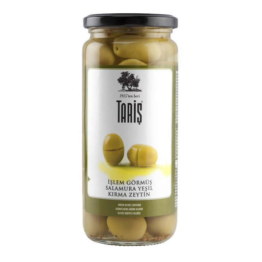 TARIS Jumbo Cracked Green Olives 500g