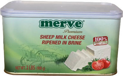 MERVE SHEEP CHEESE 908 GR TIN