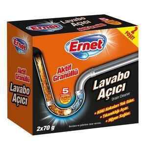 Ernet Lavabo Acici / Gider Açıcı Tozu 140 gr