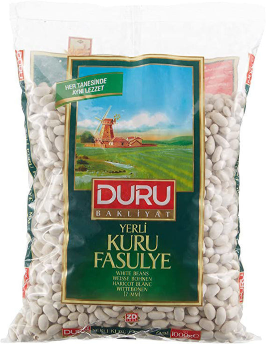 Duru Kuru Beyaz Fasulye 7 mm (2,5 kg) 5,5 lbs