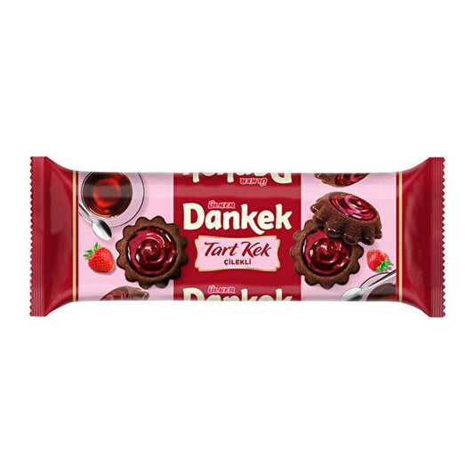 Ulker Dankek Strawberry Tart  6 Pack (6.3 oz / 180 gr)