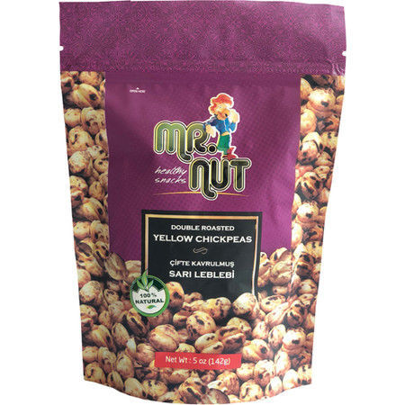 MR. NUT DOUBLE ROASTED YELLOW CHICKPEAS 5 OZ (142GR)