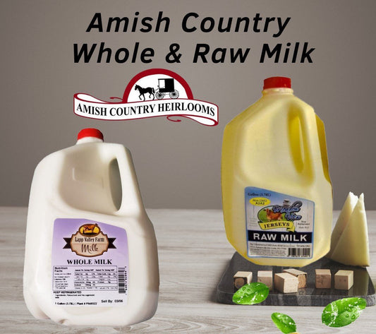 Amish raw milk (only for Pa customers)  1 gallon