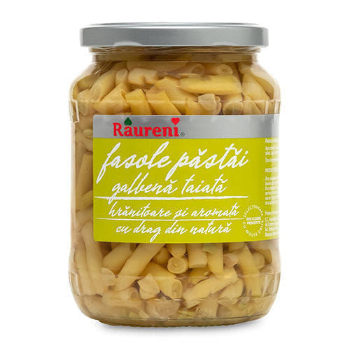 RAURENI Fasole Pastai (Yellow Beans in Brine) 690g i