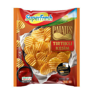Superfresh Altın Kıvrımlı Patates Kızartması 400g