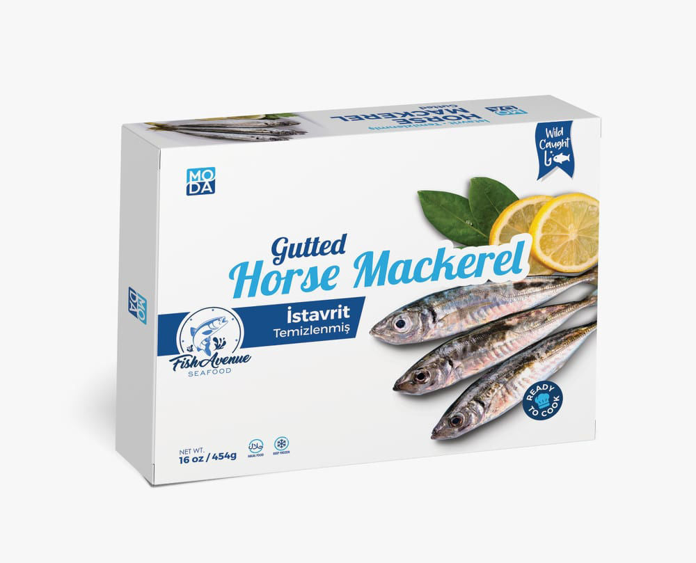 Horse Mackerel (ISTAVRIT)  by Fish Avenue (frozen) 16oz 1 LB