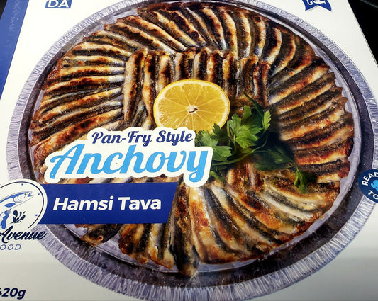 MODA PAN-FRY STYLE GUTTED ANCHOVY 14.8OZ /420G