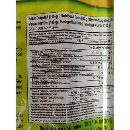 TÜRK ASMA YAPRAĞI VAKUMLU (2 PAKET) TOPLAM 700G