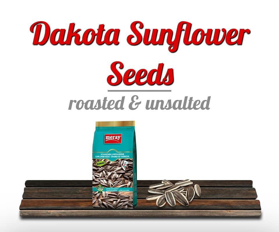 MERAY Dakota Unsalted Sunflower Seeds 300g