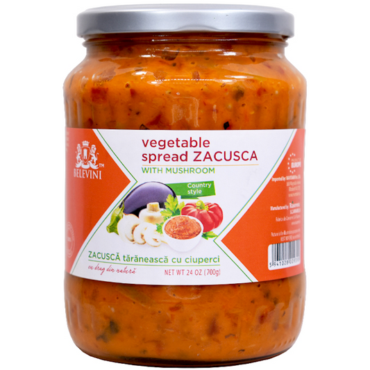 VEGETABLE SPREAD W/ MUSHROOMS BELEVINI 700G