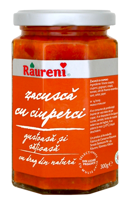 VEGETABLE SPREAD W/ MUSHROOMS RAURENI 300G