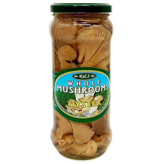 OYSTER MUSHROOMS IN BRINE (GLASS JAR) 280G