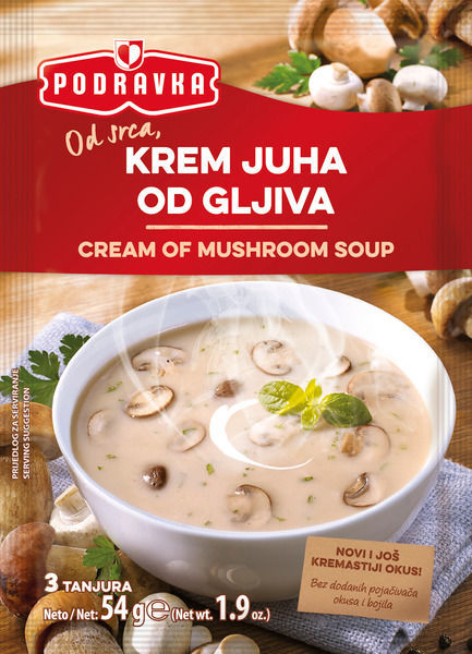 PODRAVKA  creamy Mushroom soup 54g