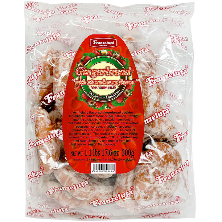 Gingerbread cookies With Strawberry 500g