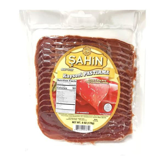 Sahin Sliced Pastirma 6 oz.