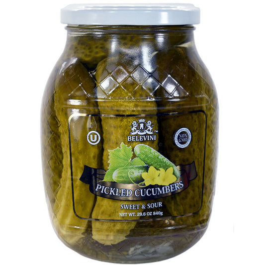 Belevini pickled cucumbers sweet&sour 840G