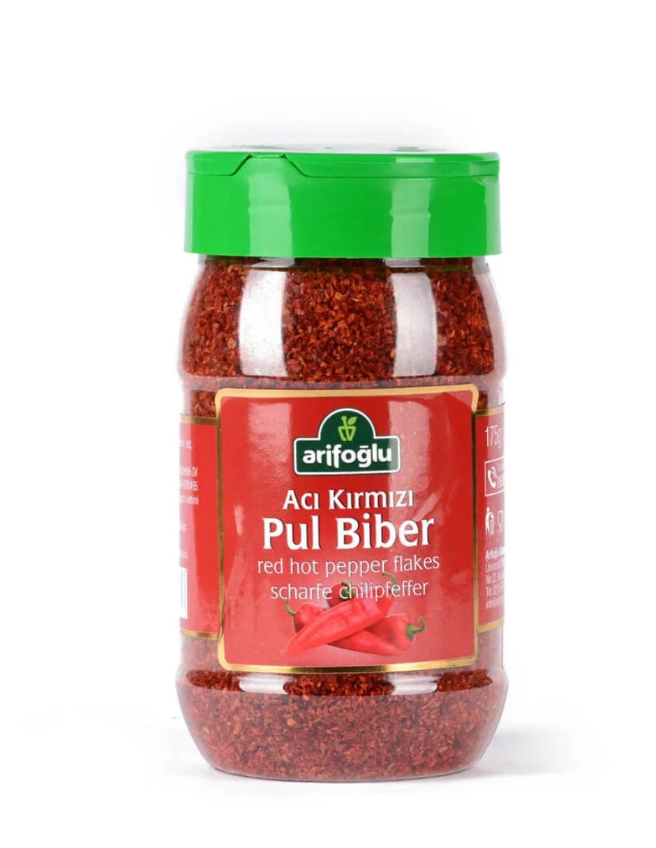 ARIFOGLU  MARAS CRUSHED RED PEPPER PET JAR 175GR