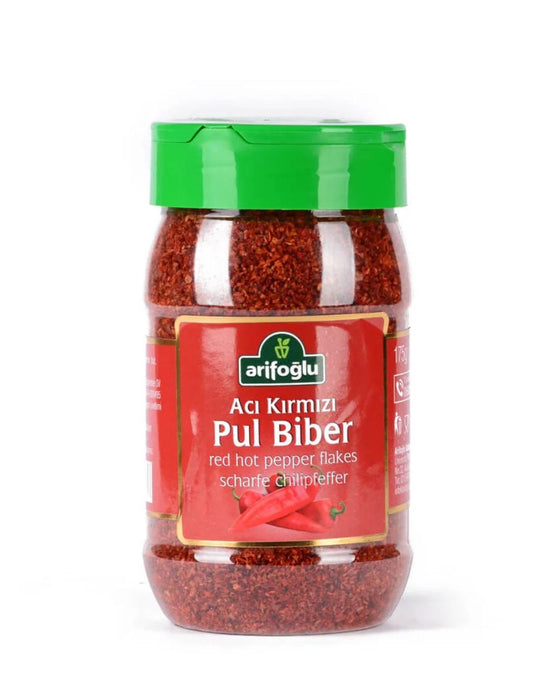 ARIFOGLU  MARAS CRUSHED RED PEPPER PET JAR 175GR