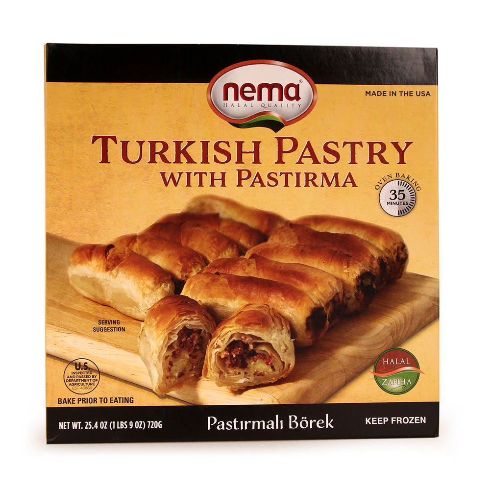 Pastırmalı ve Peynirli Türk Böreği 720 g (25,7 oz)